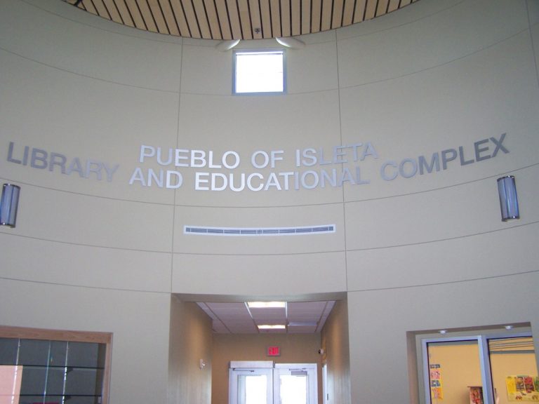 Library Isleta Pueblo